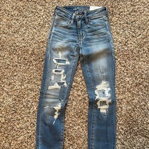 NWT light wash jegging 0